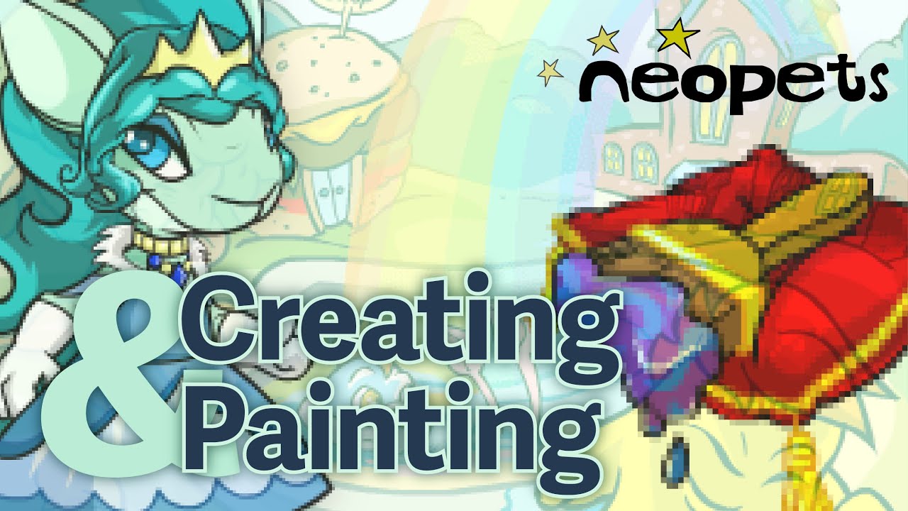 Neopets royal paint brushes